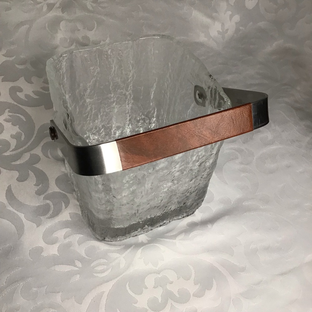 VINTAGE HOYA GLACIER ICE BUCKET